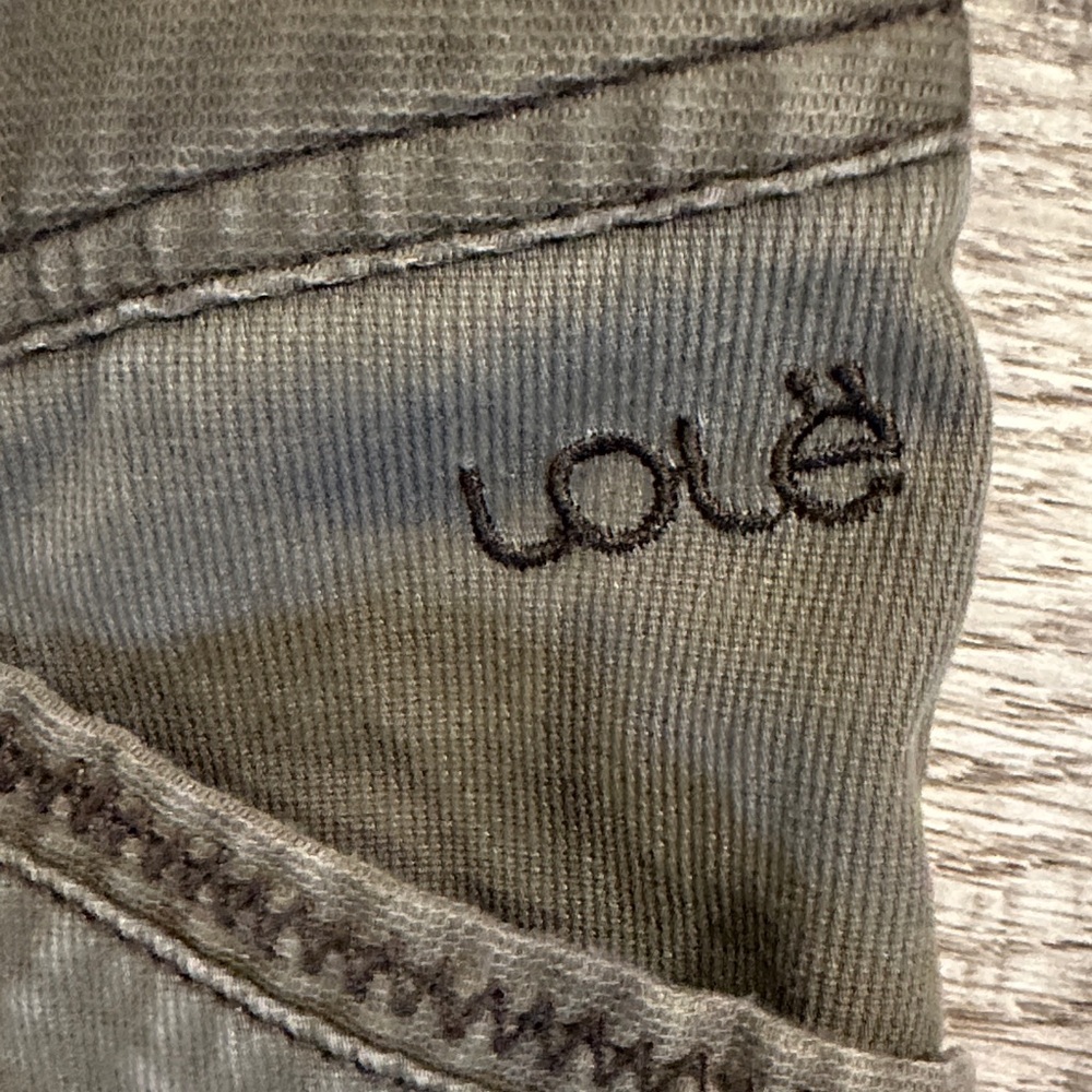 Lole Khaki Straight Leg Pants Size 2 - Picture 4 of 11